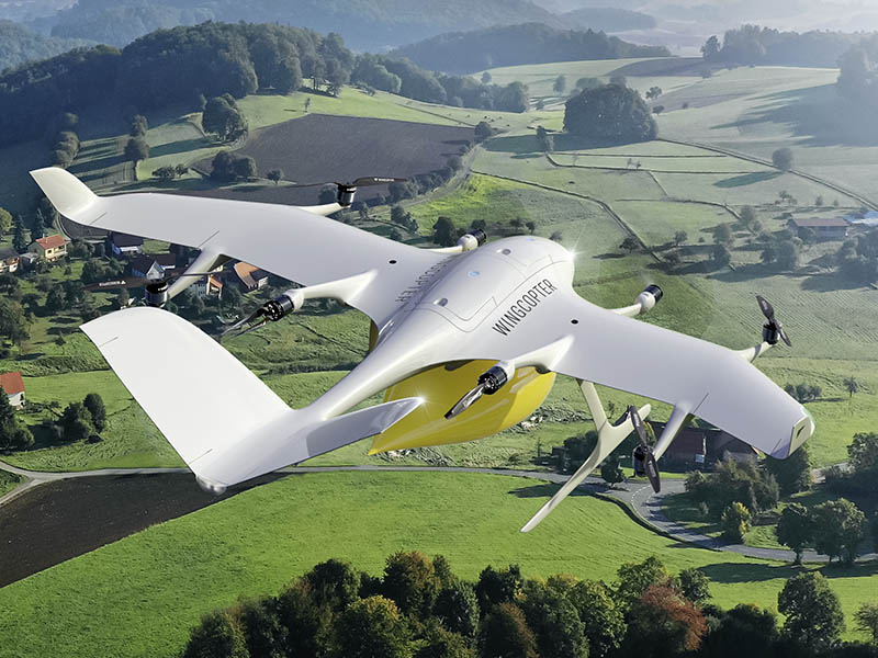 LieferMichel ®Wingcopter LieferMichel ®Wingcopter